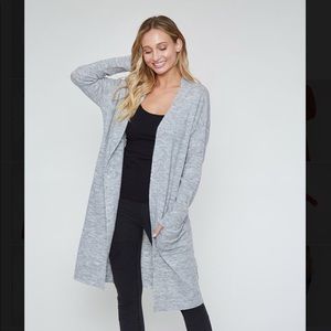 Long Grey Cardigan